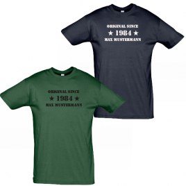 Herr t-shirt "Original since"