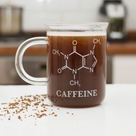Mugg C8H10N4O2-koffein