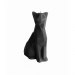 Dekorativt ljus "djur" - svart katt